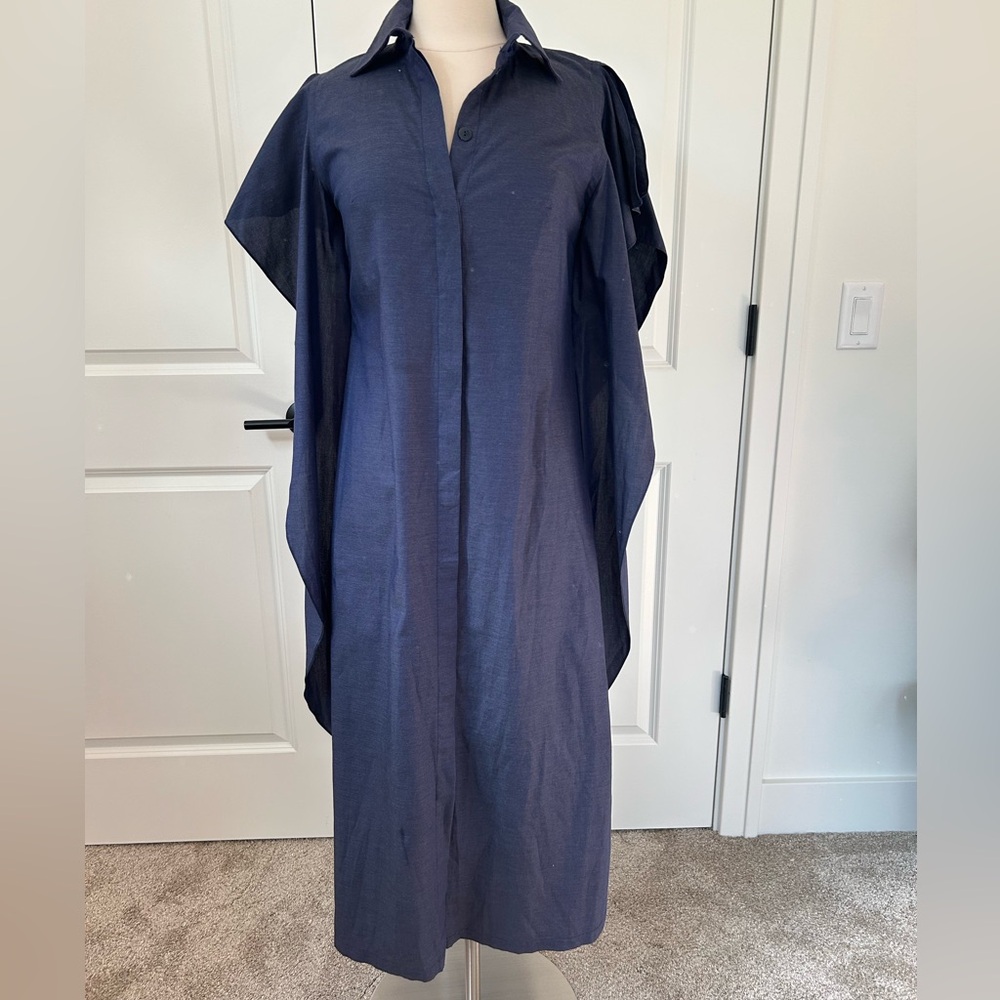 Navy Blue Maxi Dress